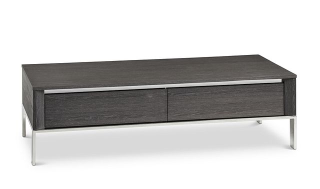 Vancouver Dark Gray Rectangular Coffee Table