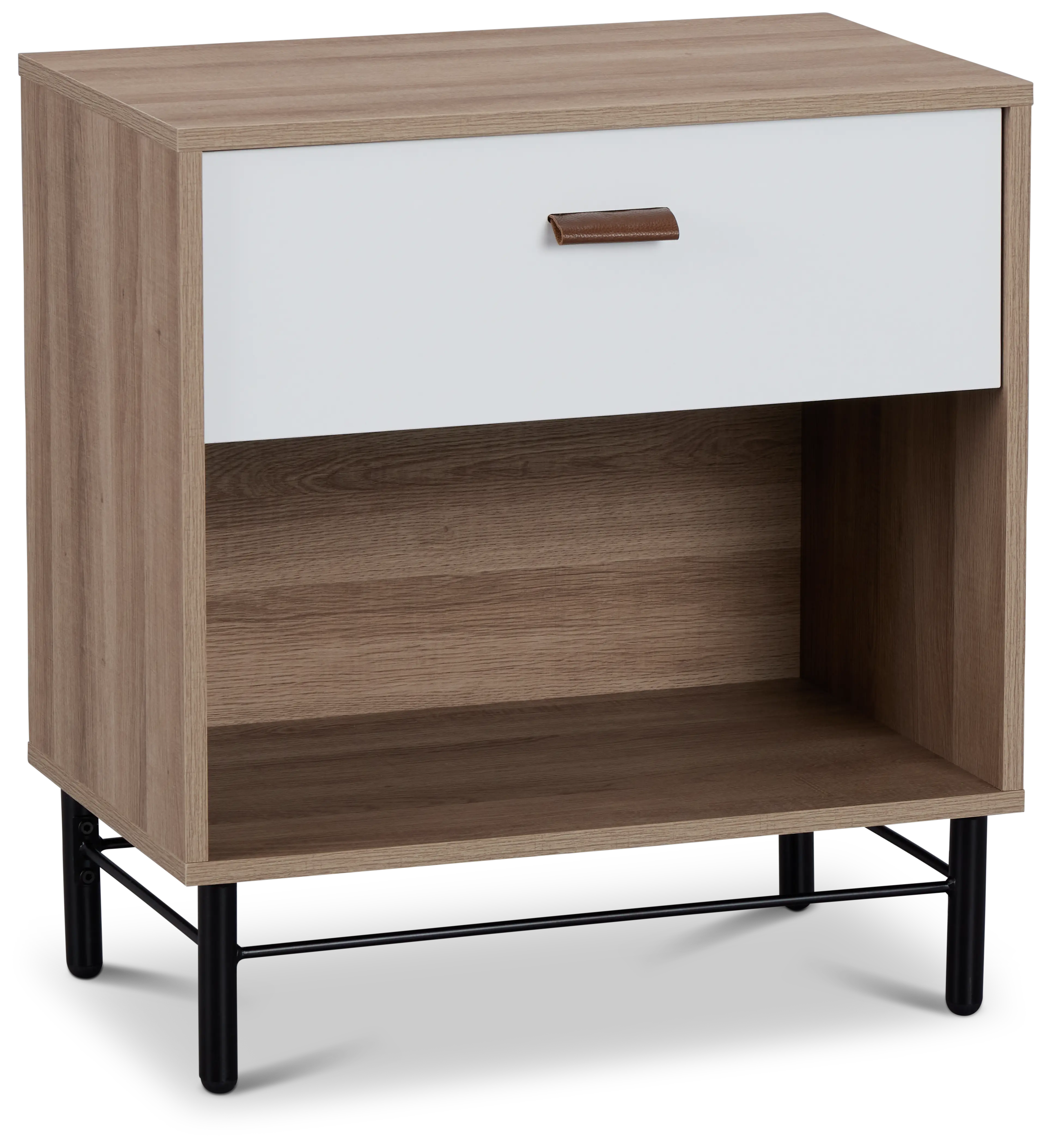 Elias Light Tone Nightstand Elias Light Tone Nightstand