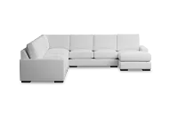 Edgewater Peyton White Large Right Chaise Sectional