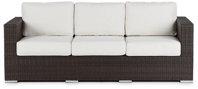 Fina White Sofa