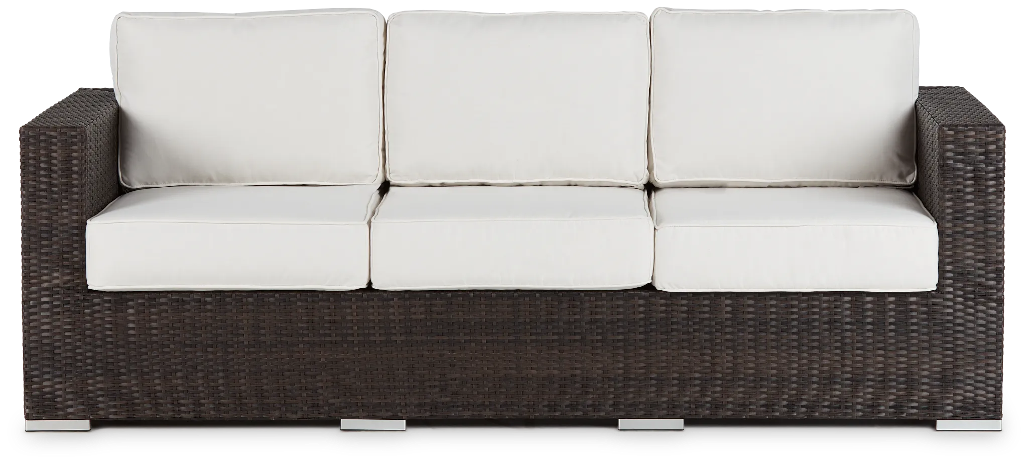 Fina White Sofa