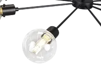 Barnes Black Chandelier