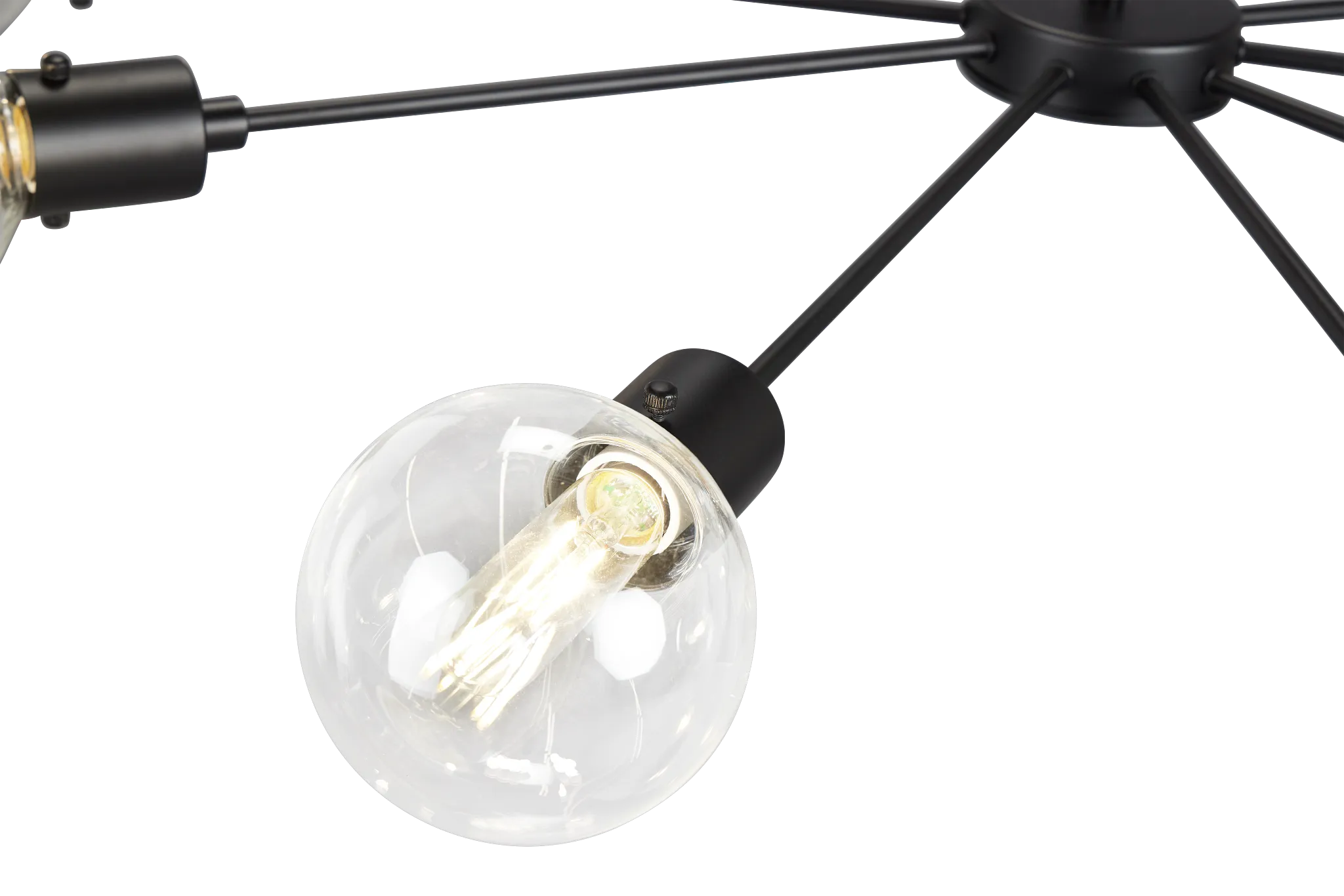 Barnes Black Chandelier