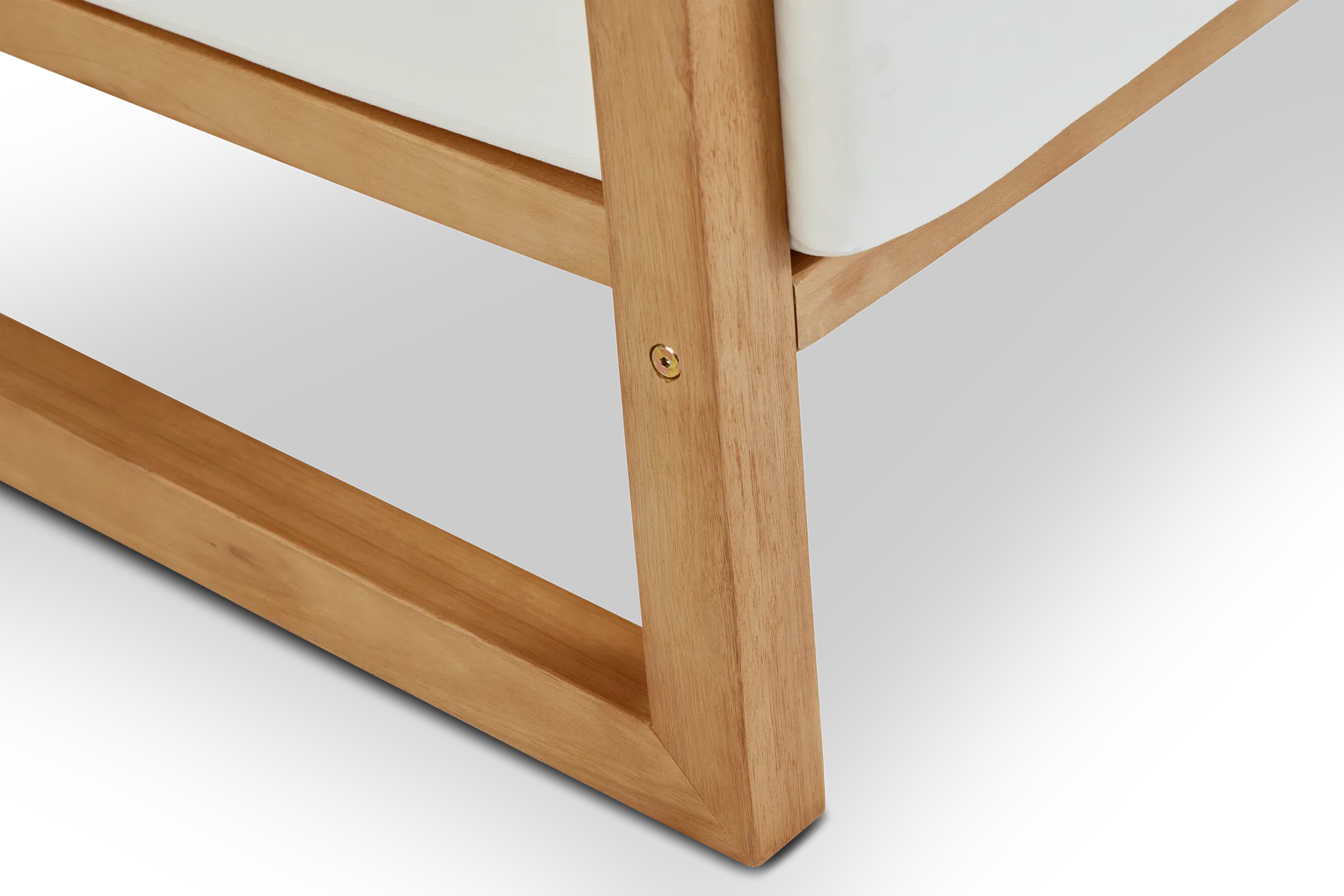 Tobago Light Tone Sofa With White Cushions