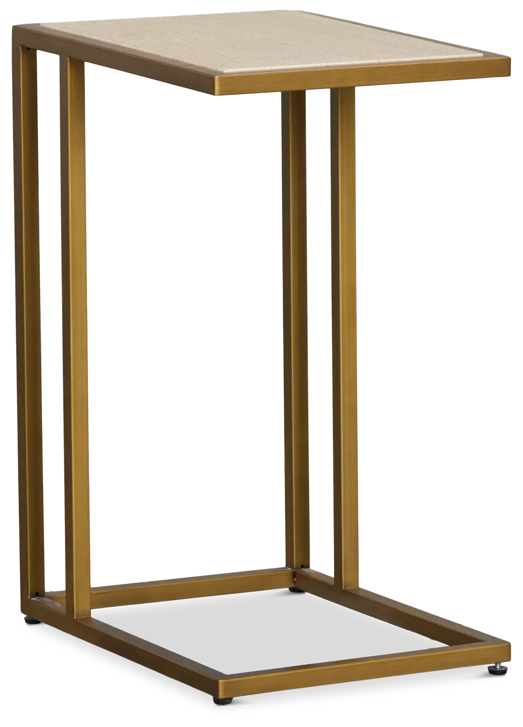 Lukar Gold Square End Table Lukar Gold Square End Table