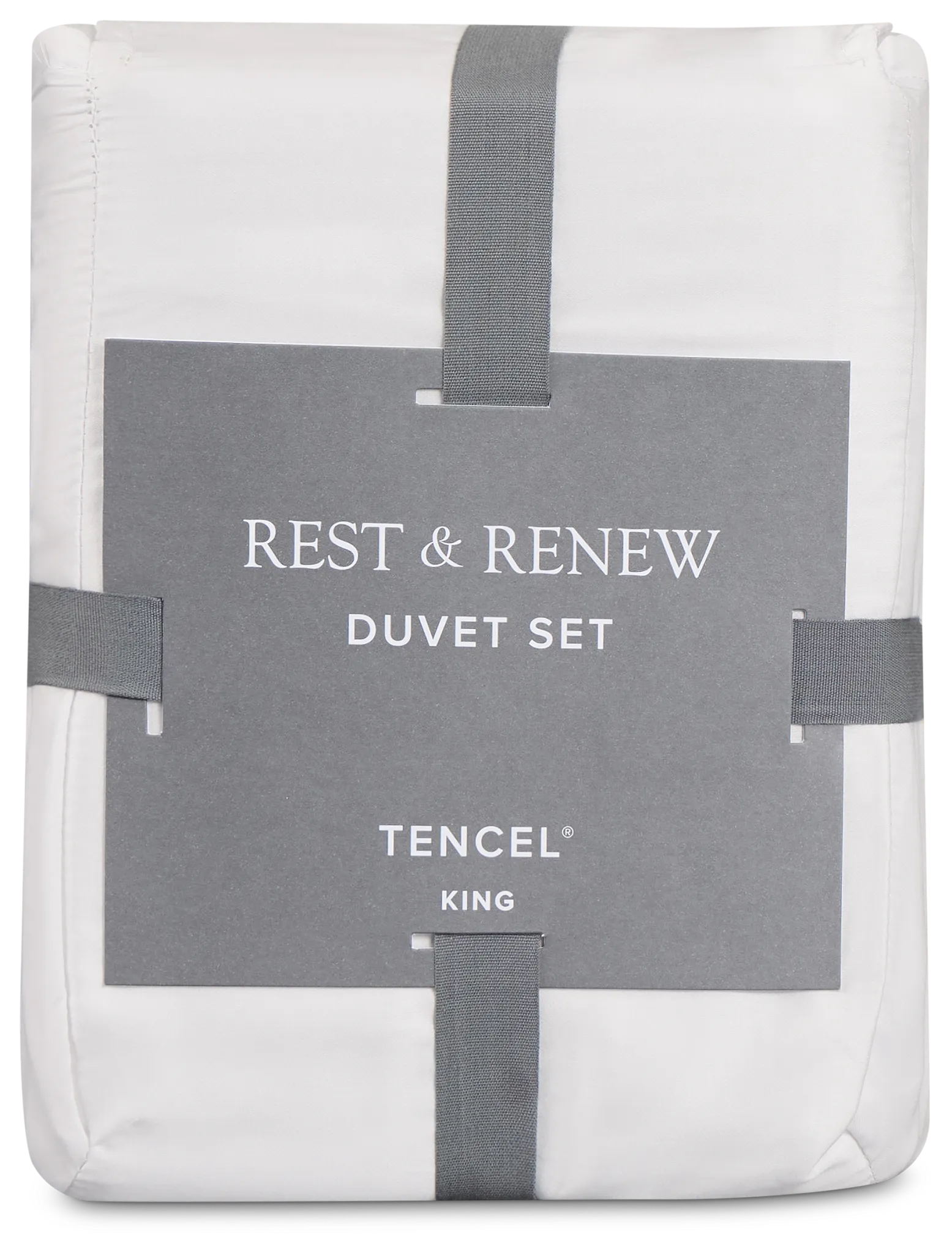 Rest & Renew Tencel White 300 Thread Duvet Set