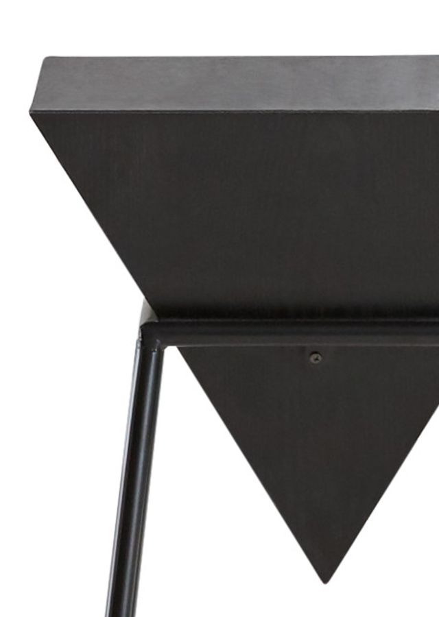 Roxy Black Accent Table