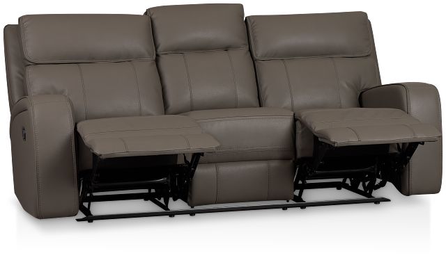 Rhett Gray Micro Reclining Sofa