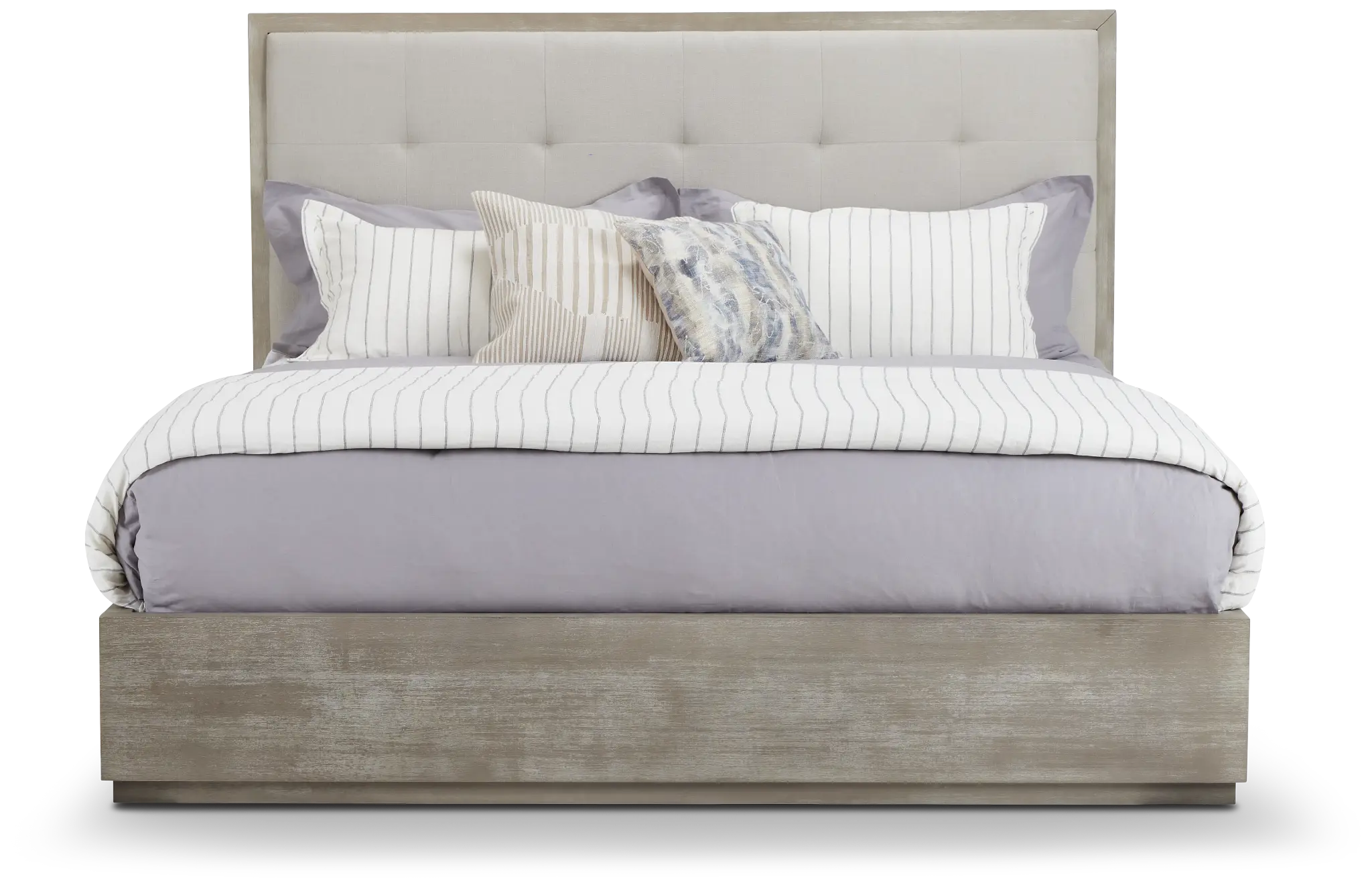 Madden Light Tone Wood Platform Bed Madden Light Tone Wood Platform Bed