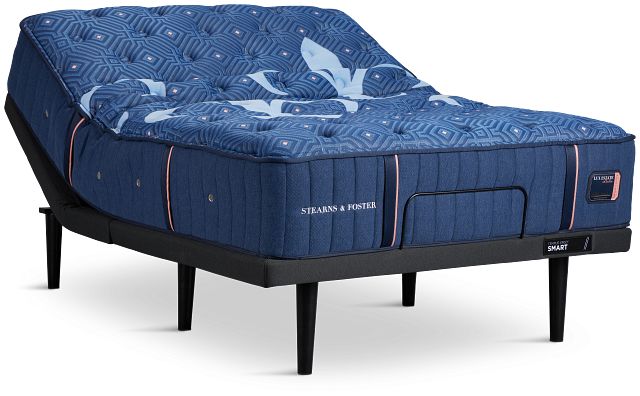 Stearns & Foster Lux Estate Medium Ergo Smart Adjustable Mattress Set