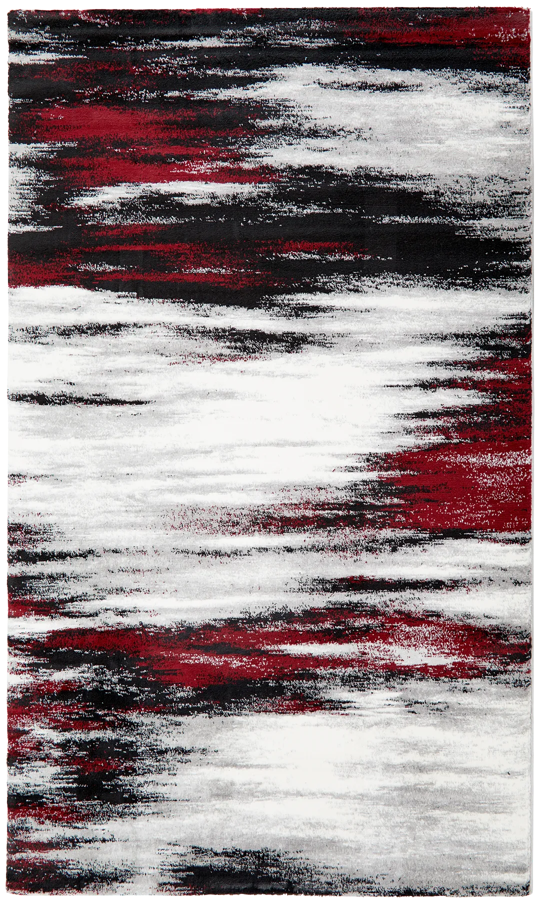 Iris Red 5x8 Area Rug