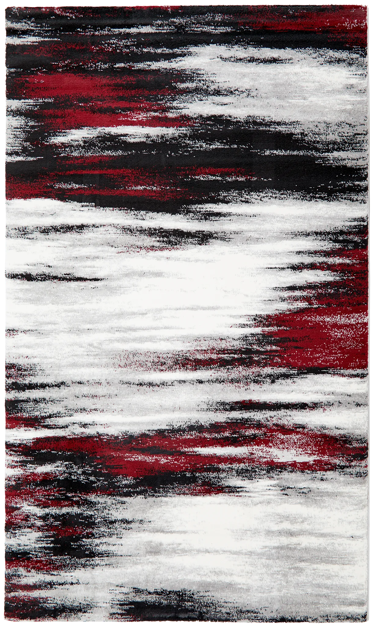 Iris Red 5x8 Area Rug