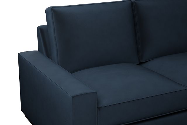 Edgewater Joya Dark Blue Right Chaise Sectional