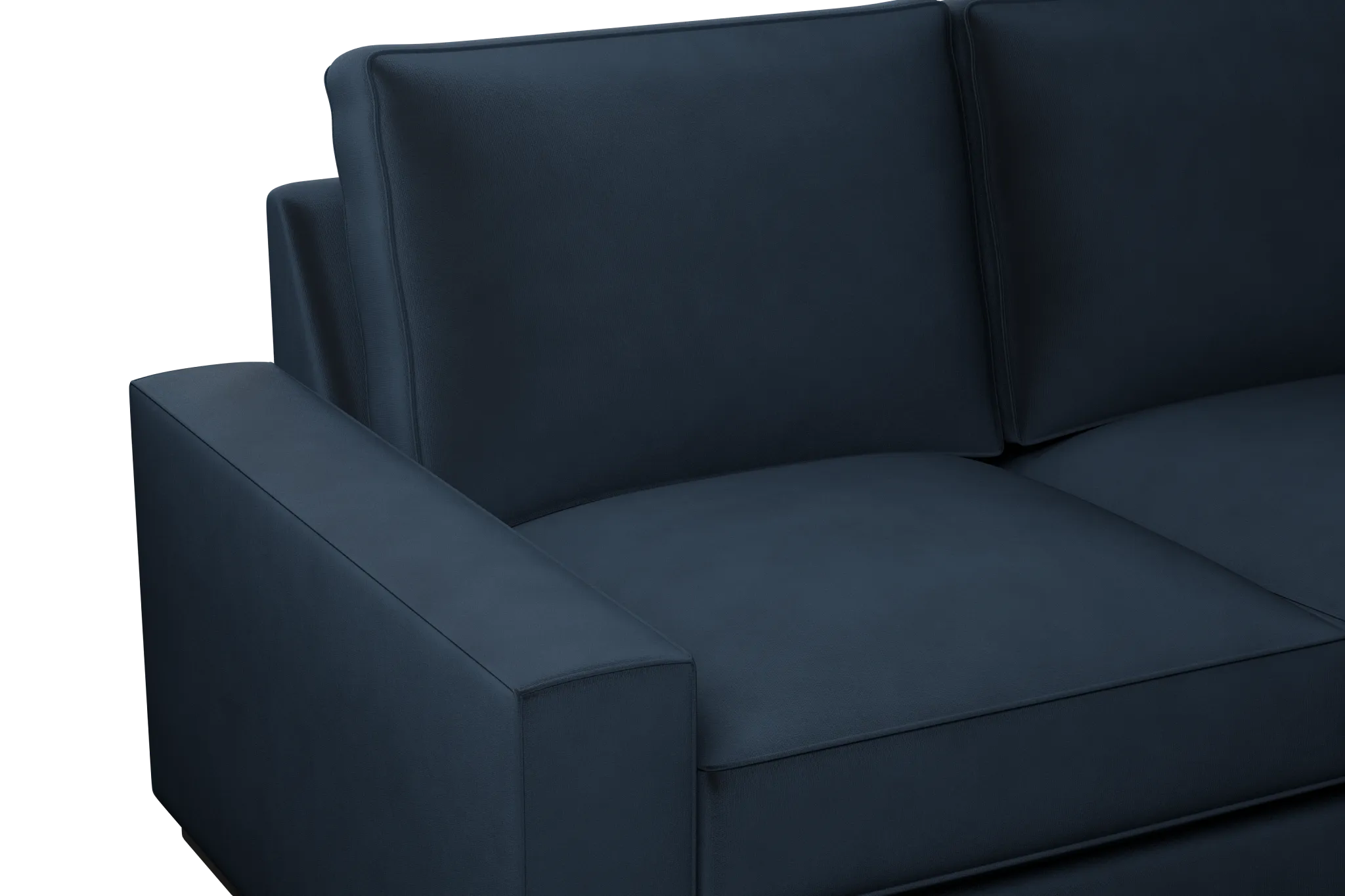 Edgewater Joya Dark Blue Right Chaise Sectional