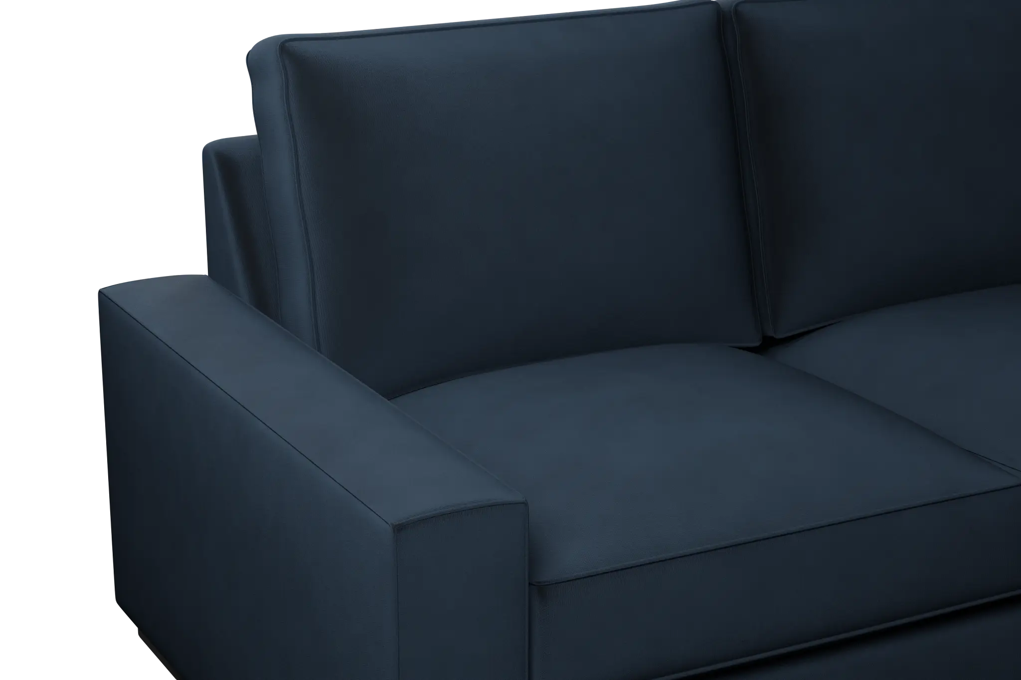 Edgewater Joya Dark Blue Right Chaise Sectional Edgewater Joya Dark Blue Right Chaise Sectional