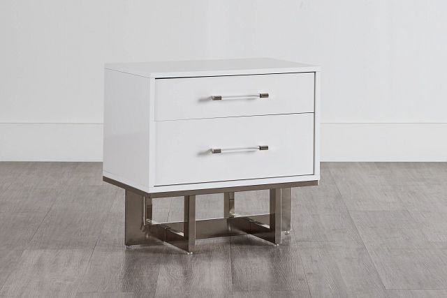 Cortina White Small Drawer Chest, One/size  Small drawers, Acrylic  drawers, Three drawer chest