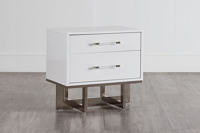 Cortina White Nightstand