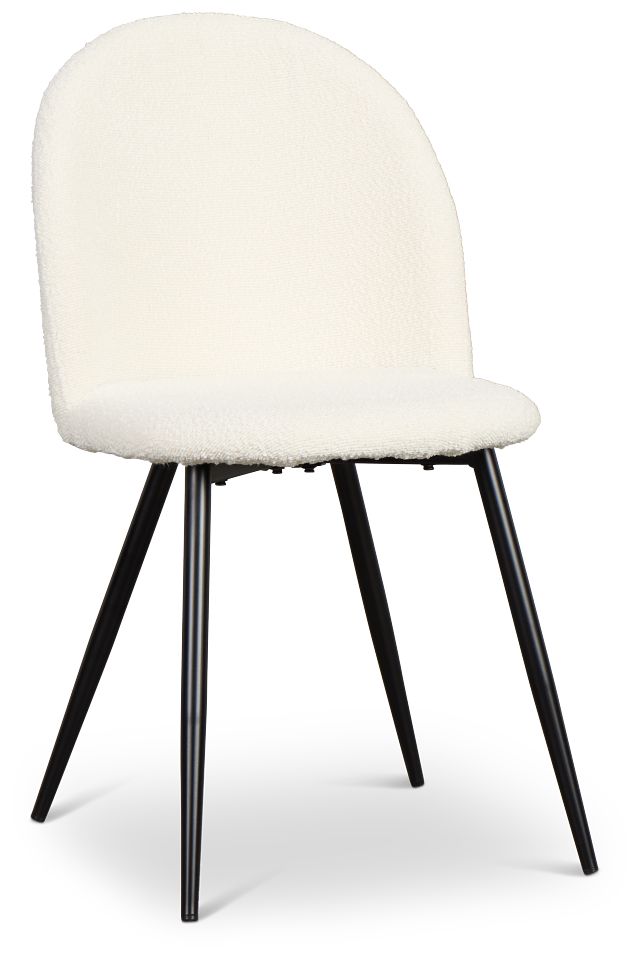 Alba Ivory Upholstered Side Chair
