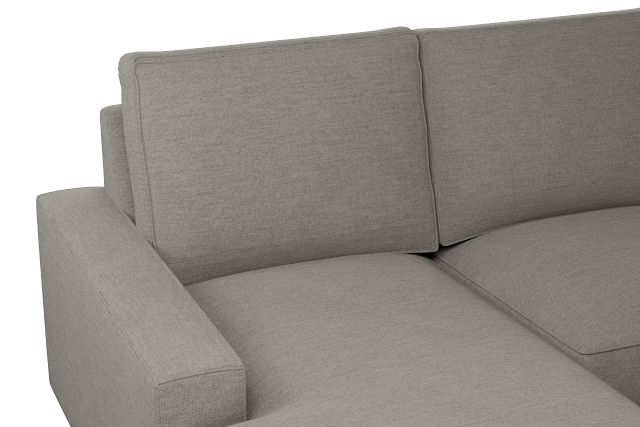 Edgewater Maguire Pewter Medium Left Chaise Sectional