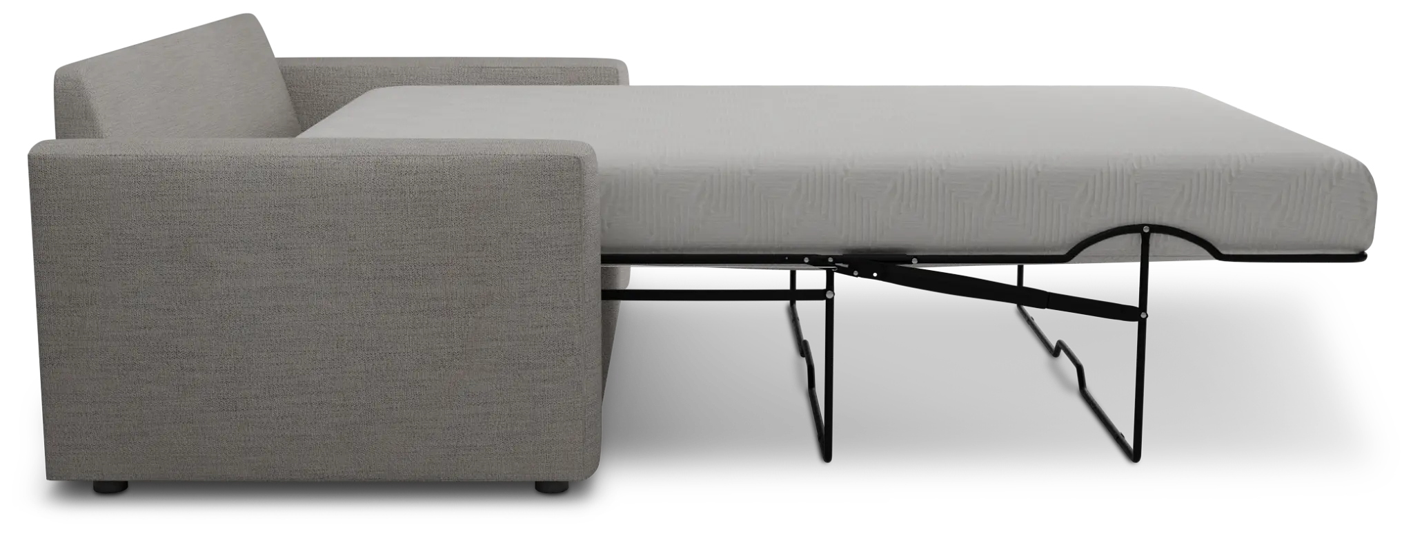 Siesta Maguire Pewter Fabric Memory Foam Sleeper Siesta Maguire Pewter Fabric Memory Foam Sleeper