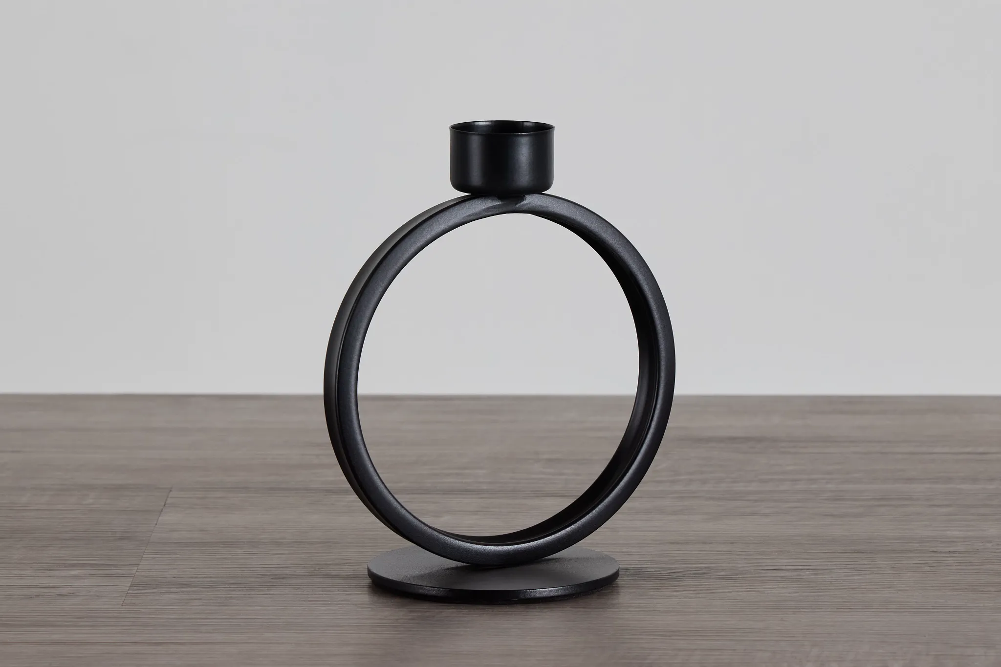 Canon Black Small Candle Holder