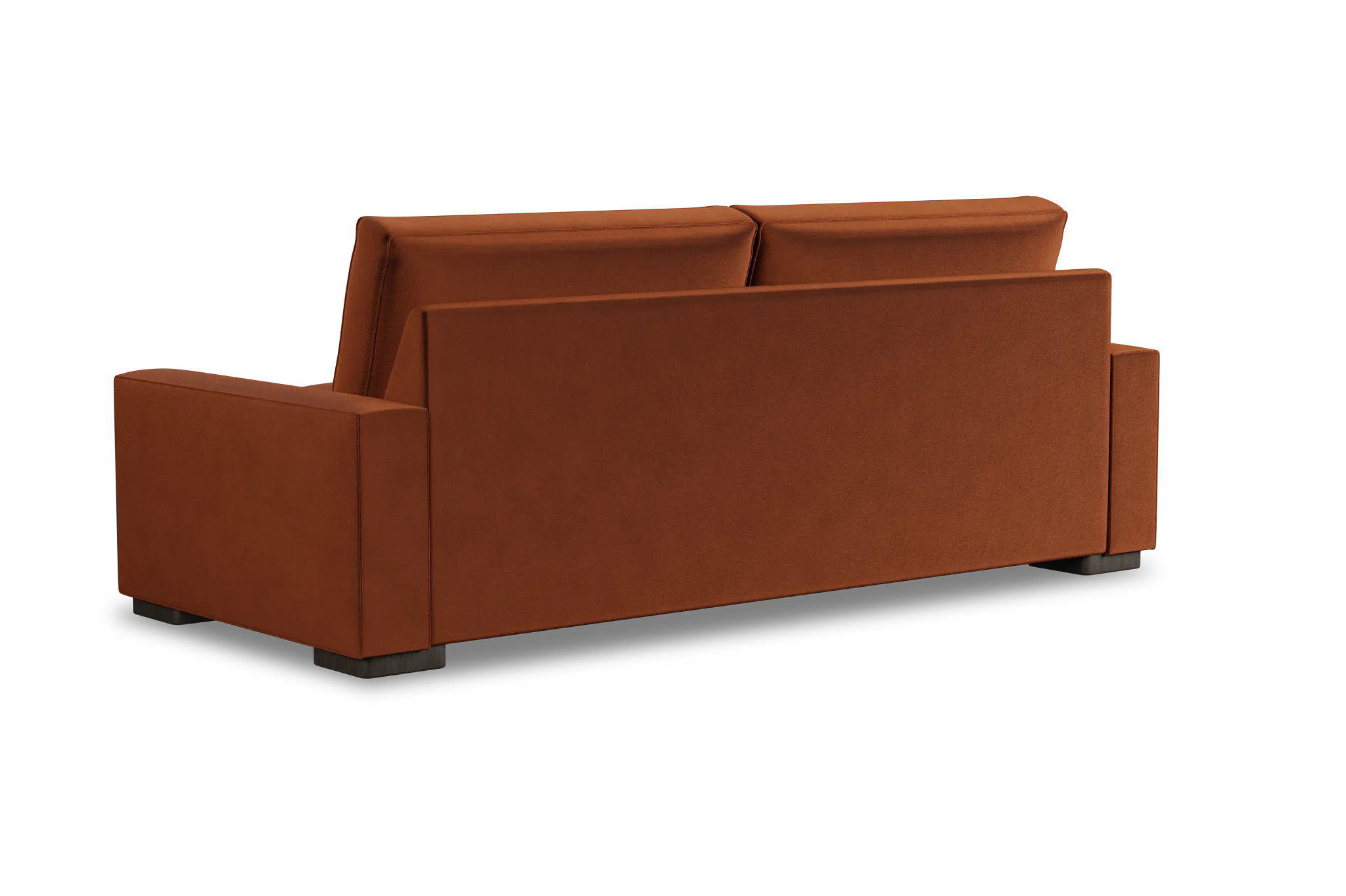 Edgewater Joya Orange 96" Sofa W/ 2 Cushions