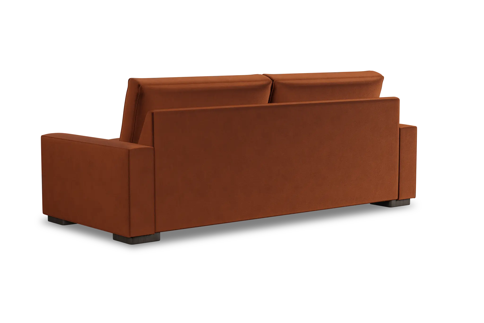 Edgewater Joya Orange 96" Sofa W/ 2 Cushions Edgewater Joya Orange 96" Sofa W/ 2 Cushions