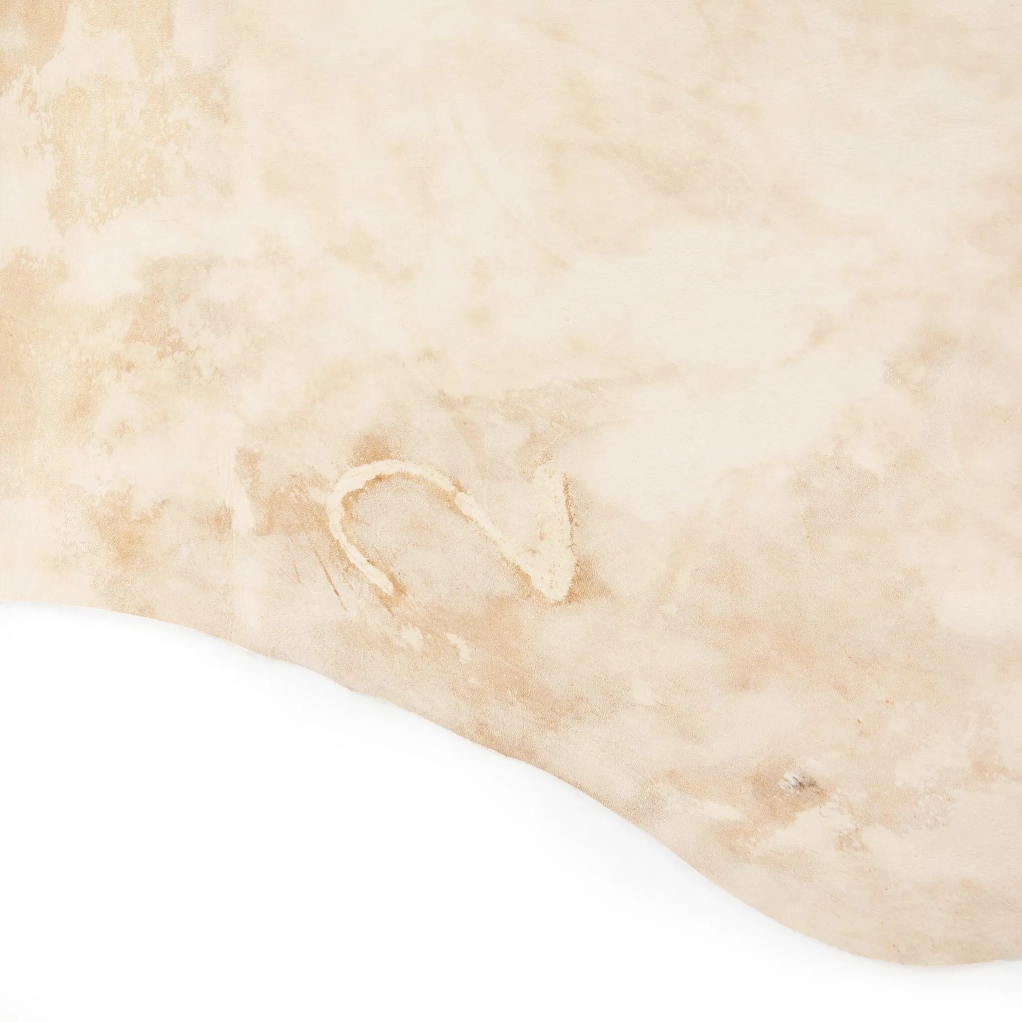Hide Light Brown 5x7 Area Rug