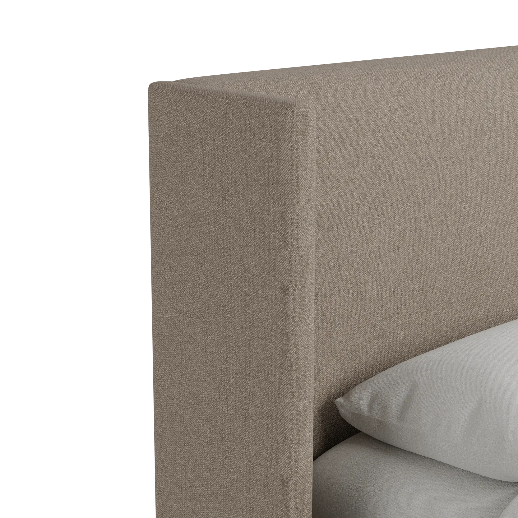 Captiva Elite Brown 48" Upholstered Shelter Bed Captiva Elite Brown 48" Upholstered Shelter Bed