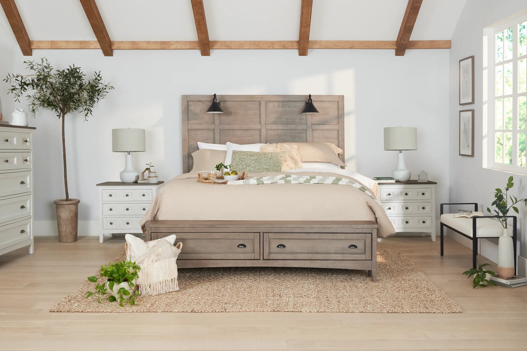 Heron Cove Two-tone Nightstand