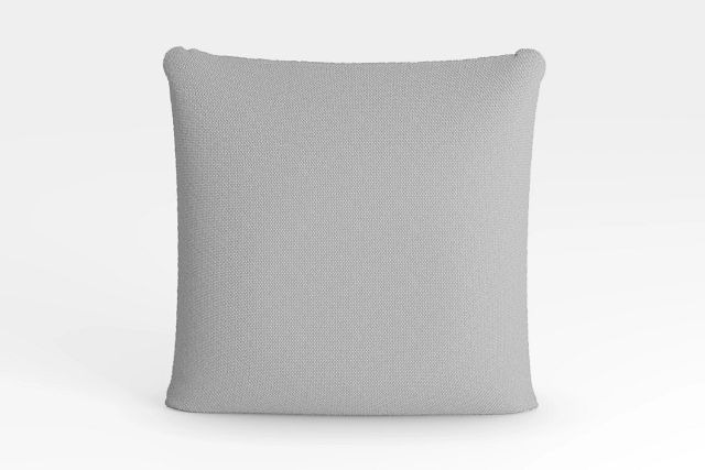 Delray Light Gray 20" Accent Pillow