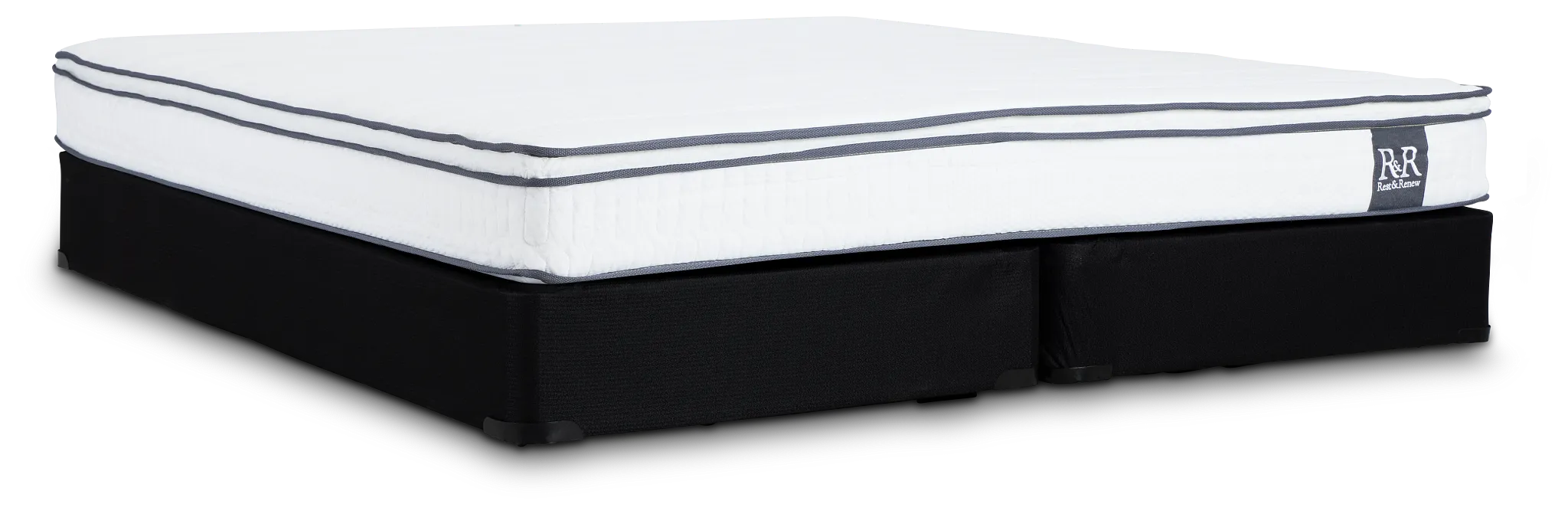 Rest & Renew By Zinus 8" Hybrid Mattress Set