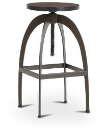 Rex Dark Tone Adjustable Stool