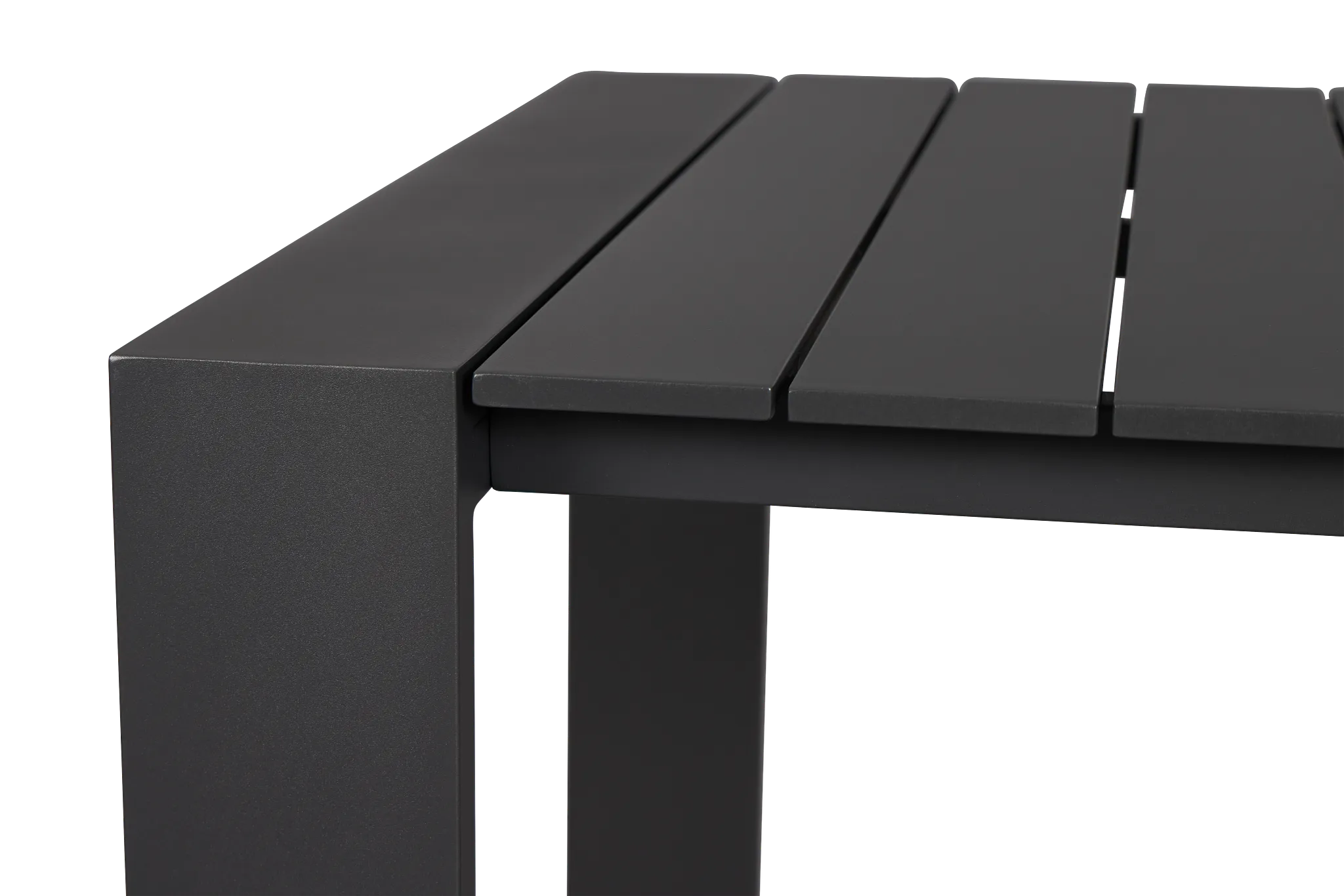 Sunrise Dark Gray 86" Rectangular Table