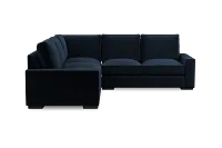 Edgewater Joya Dark Blue Small Two-arm Sectional