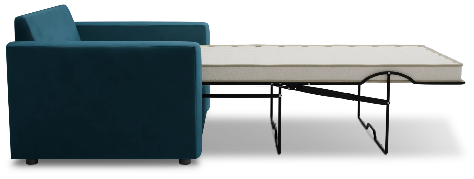 Siesta Joya Teal Fabric Innerspring Sleeper