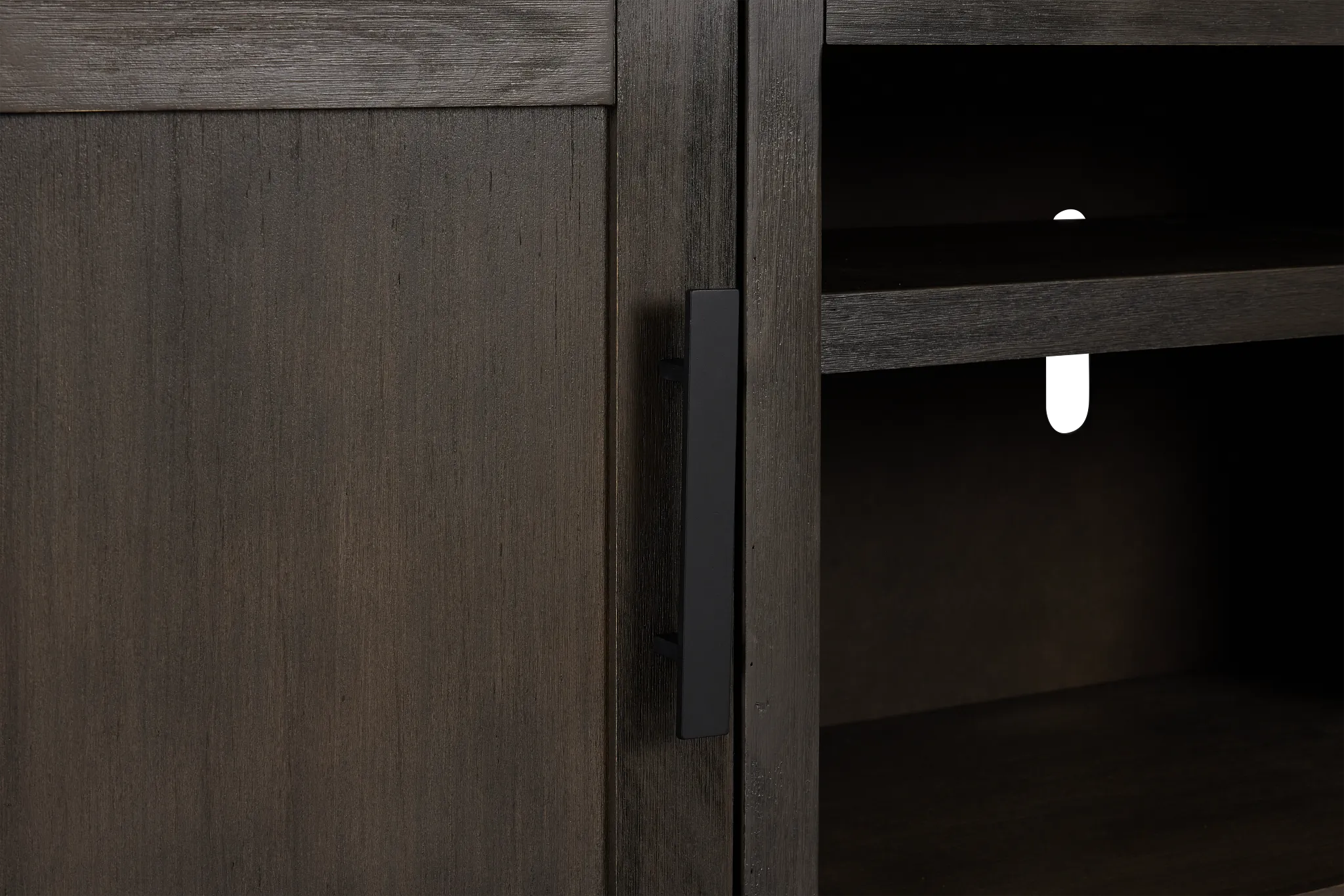 Richmond Gray 64" Open Pier Entertainment Wall