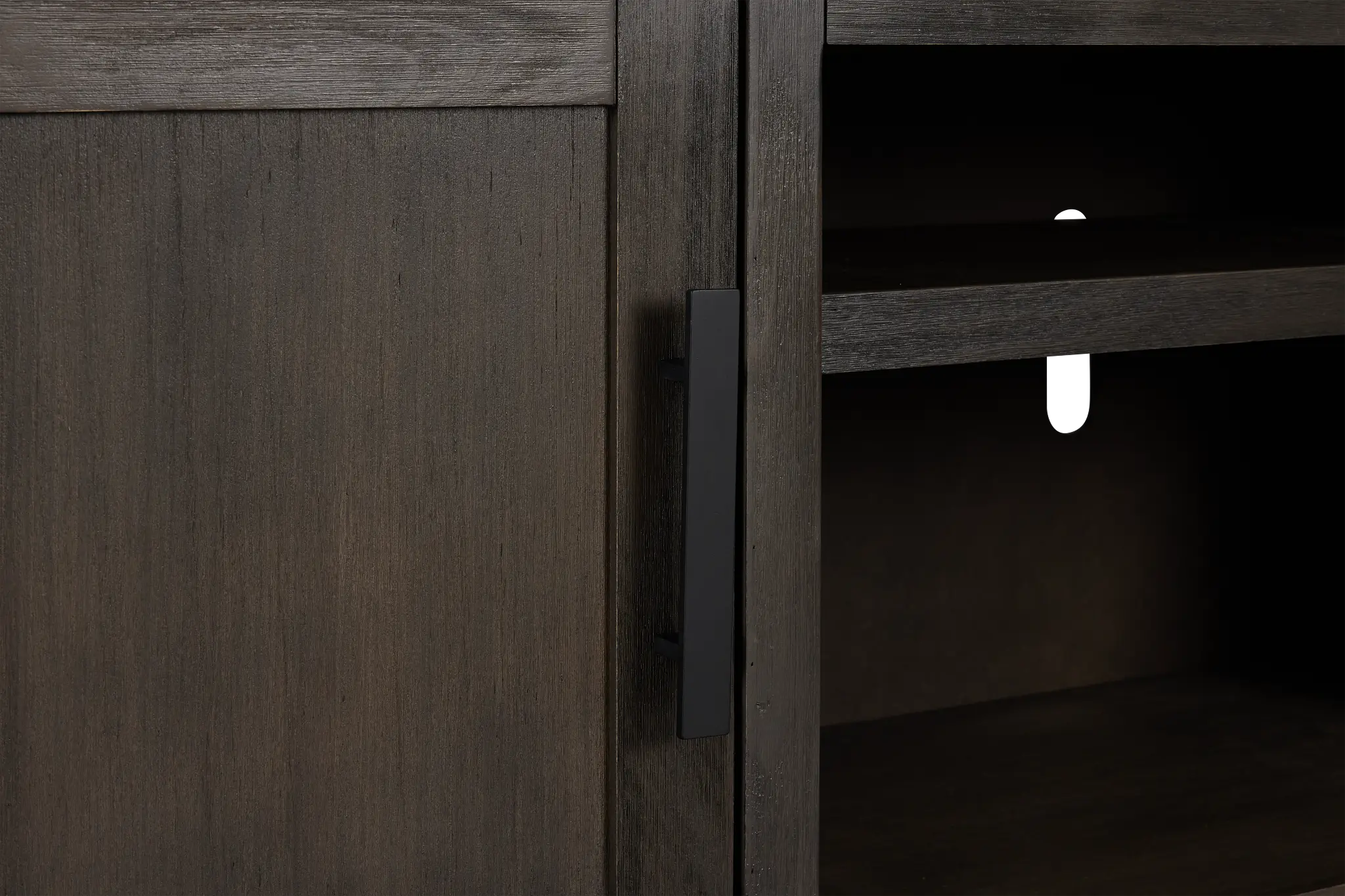 Richmond Gray 64" Open Pier Entertainment Wall Richmond Gray 64" Open Pier Entertainment Wall