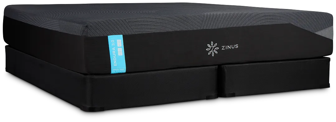 Zinus Endura 3.0 Plush Mattress Set