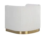 Rhea Ivory Fabric Chair
