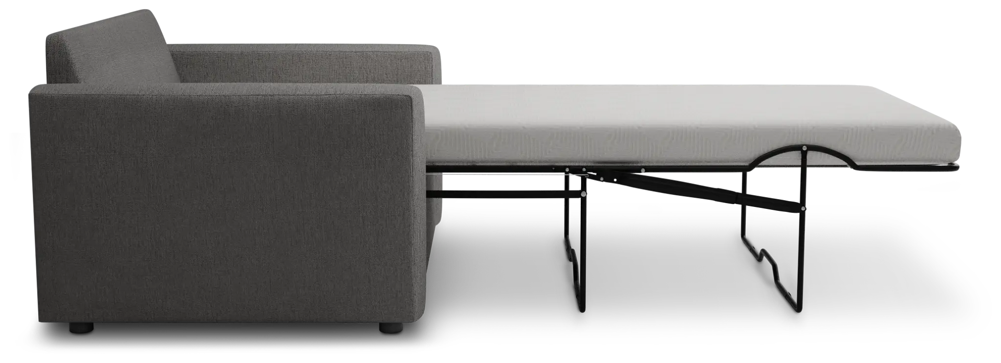 Siesta Peyton Gray Fabric Cooling Memory Foam Sleeper Siesta Peyton Gray Fabric Cooling Memory Foam Sleeper
