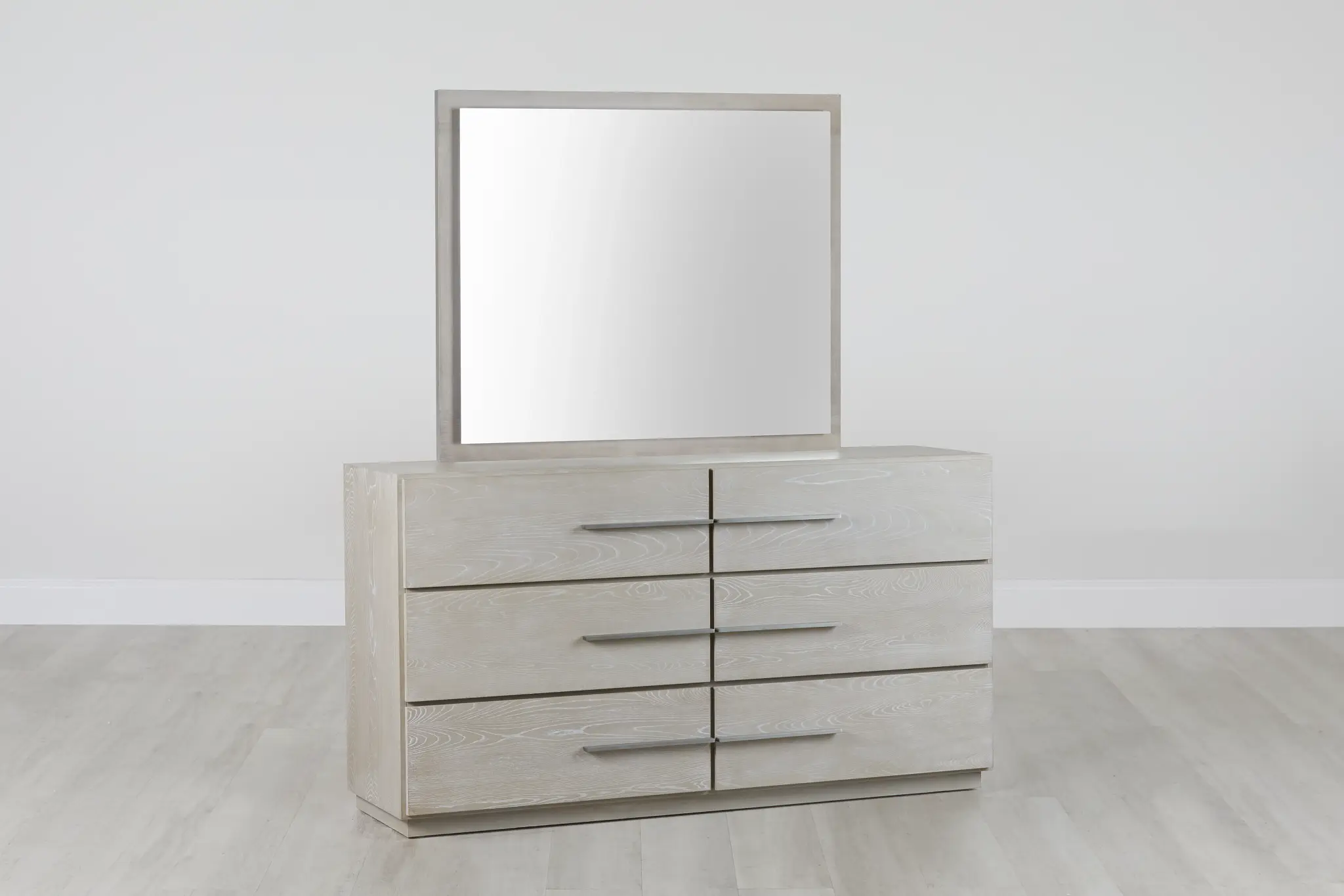 Destination Light Tone Dresser & Mirror Destination Light Tone Dresser & Mirror