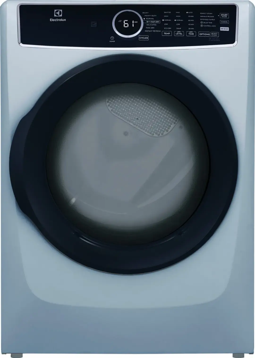 Electrolux 7437 Series Blue Front Load Electric Dryer Electrolux 7437 Series Blue Front Load Electric Dryer