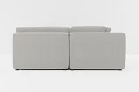 Destin Maguire Gray Fabric 6-piece Pit Sectional