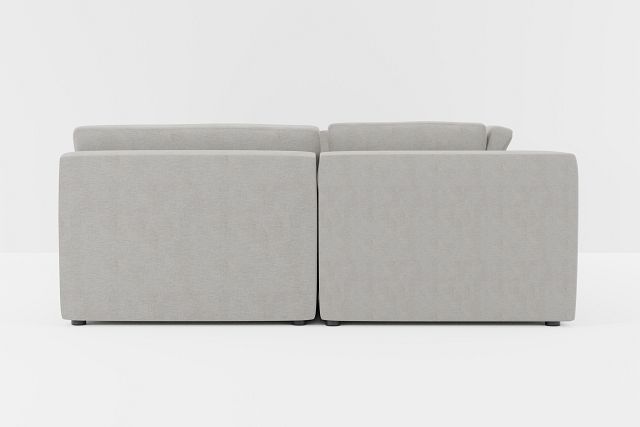 Destin Maguire Gray Fabric 6-piece Pit Sectional