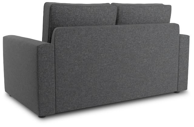 Siesta Delray Dark Gray Fabric Cooling Memory Foam Sleeper