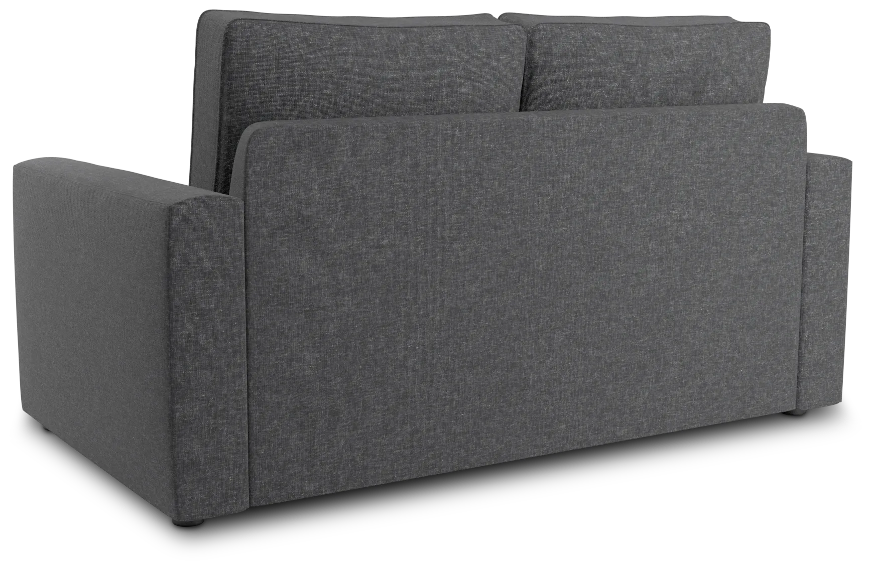 Siesta Delray Dark Gray Fabric Cooling Memory Foam Sleeper
