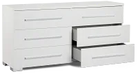 Verona White Dresser