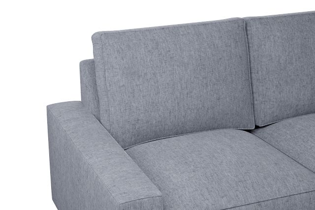 Edgewater Elevation Gray Medium Right Chaise Sectional