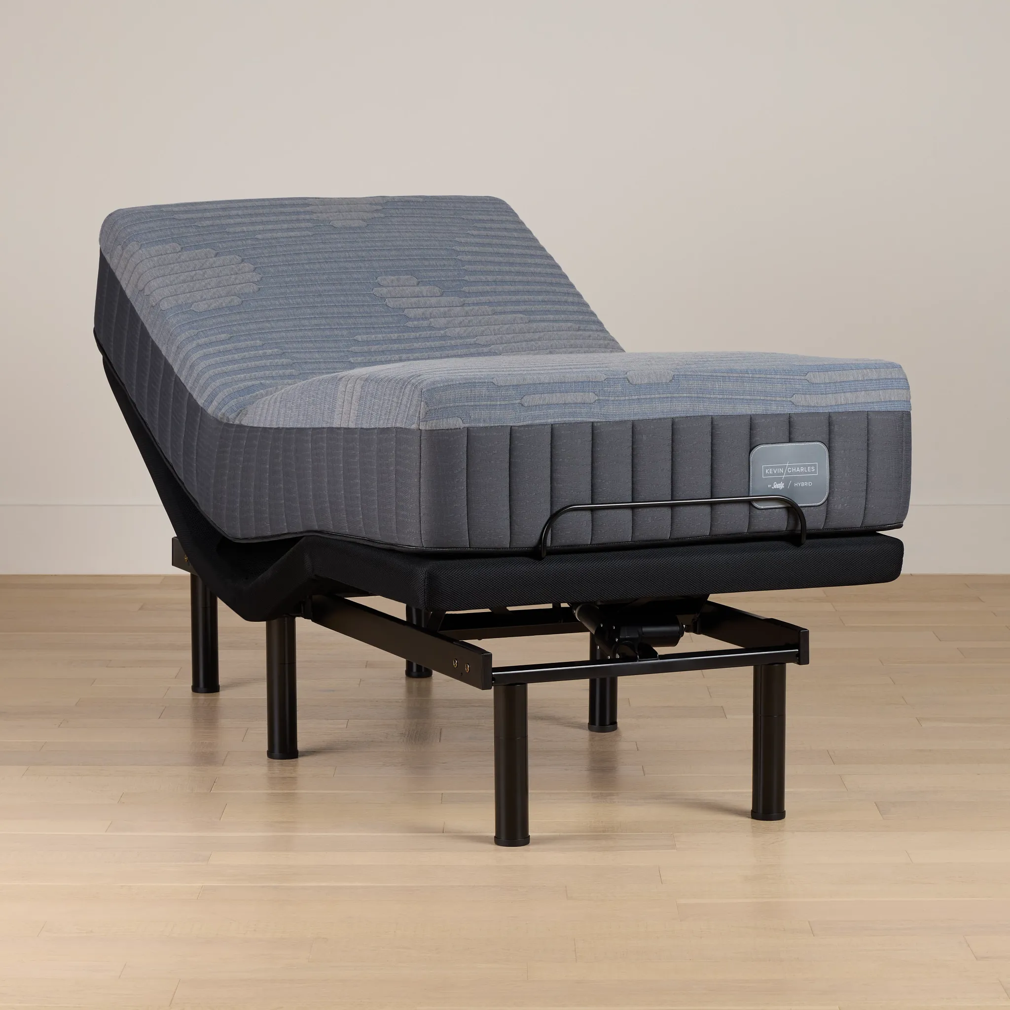 Kevin Charles By Sealy Hybrid Plush Plus Adjustable Mattress Set